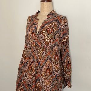Paisley Zara beach cover up